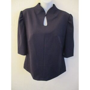 Tavrovska Boutique Top Size Large EU 44 USA 14 Keyhole Neckline Lined